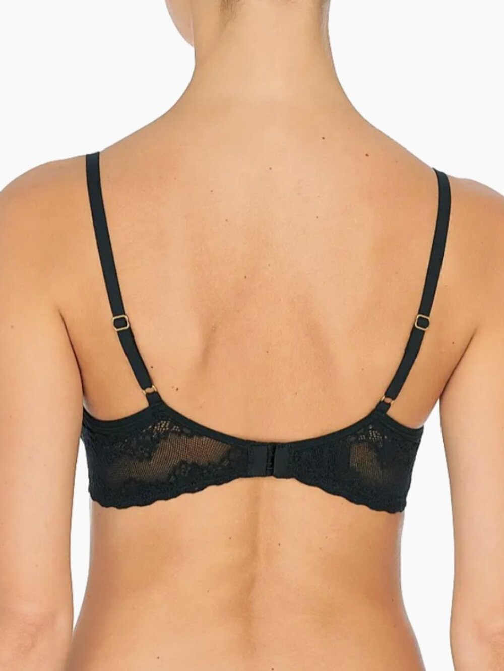 NWT Natori Bliss Perfection Comfort T-Shirt Bra Black 32D - Picture 3 of 4